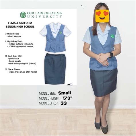 aims olfu|our lady of fatima university pampanga uniform.